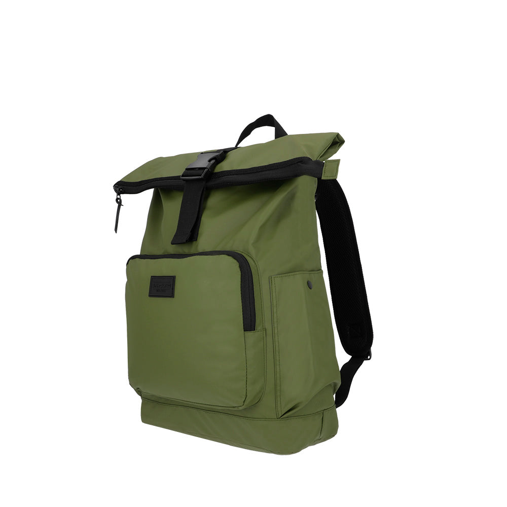 Mochila Saxoline Laptop Preston Olive Green