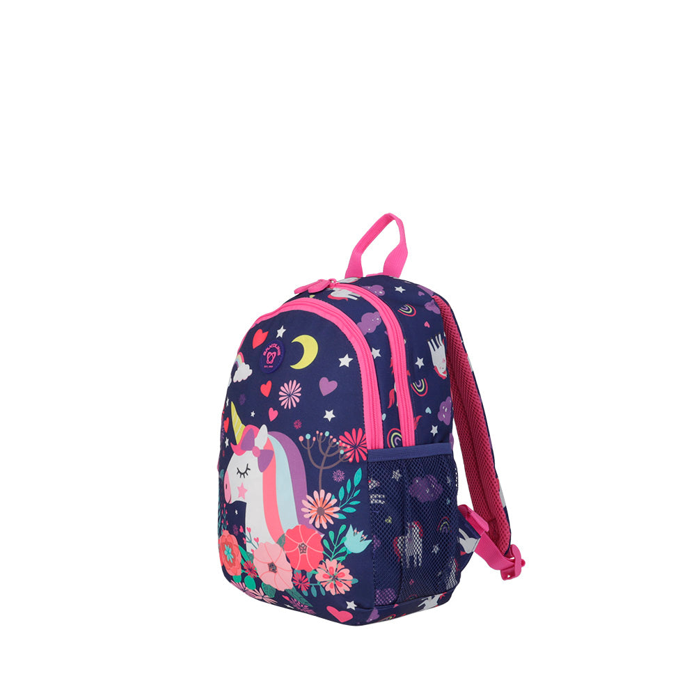 Mochila Saxoline Homeschool Blue Unicorn
