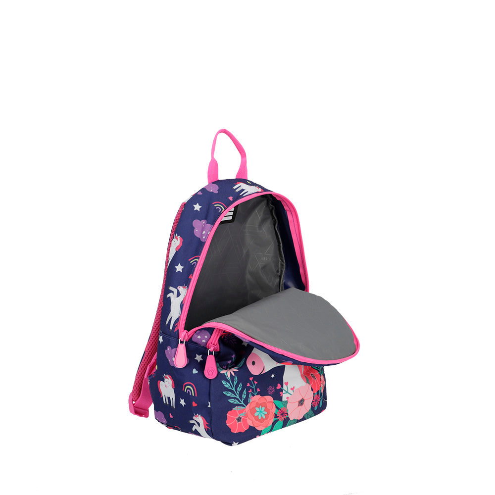 Mochila Saxoline Homeschool Blue Unicorn