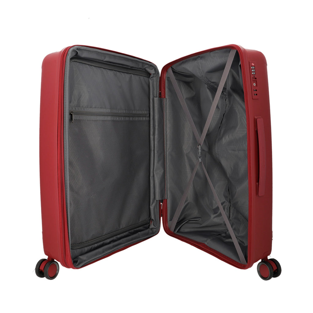Maleta Grande Saxoline Moonstone Impact Pro Roja
