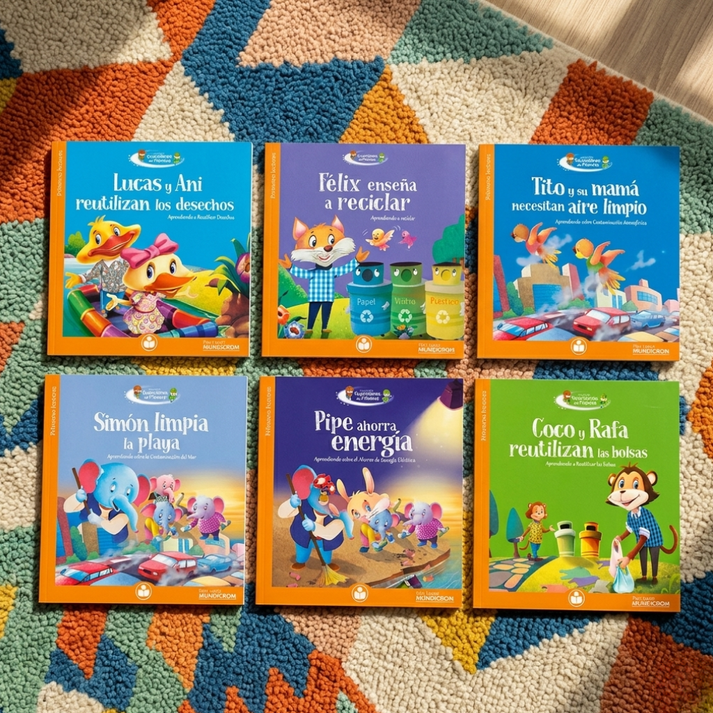 Combo Libros Infantiles Medio Ambiente | Tienda Copec