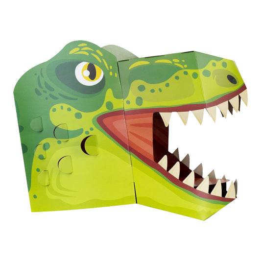 Máscara 3D Dinosaurio Para Armar