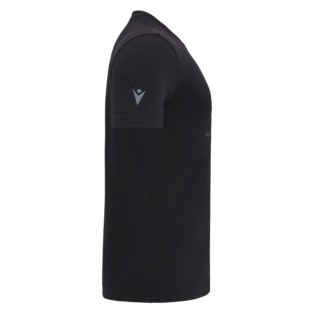 Polera Negra Cuello Redondo Lamborghini Hombre M24