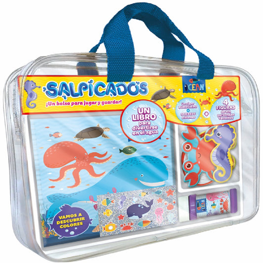 Bolso Agua Salpicados Ocean
