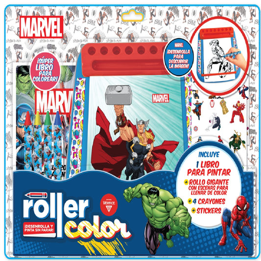 Libro para Colorear Marvel