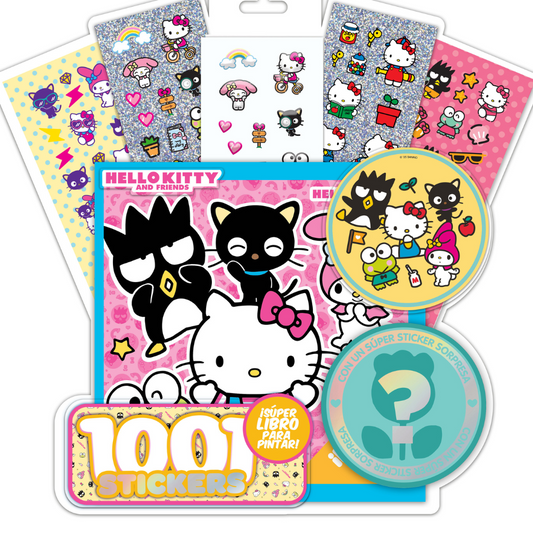 Blister 1001 Stickers Hello Kitty