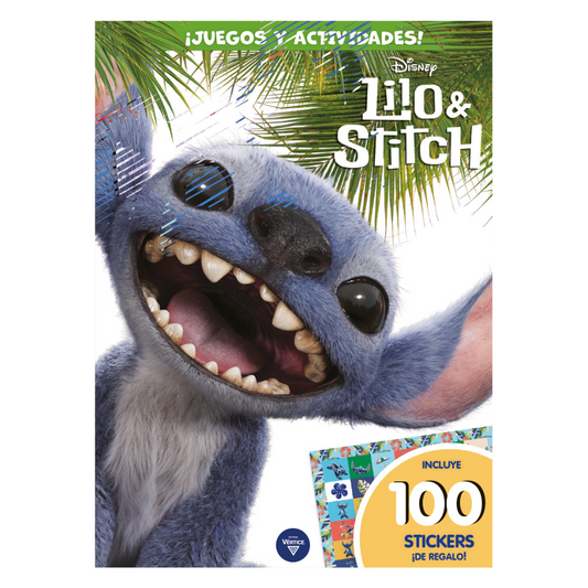 Libro Pintar 16Pag + Stickers Stitch (Diseño1)