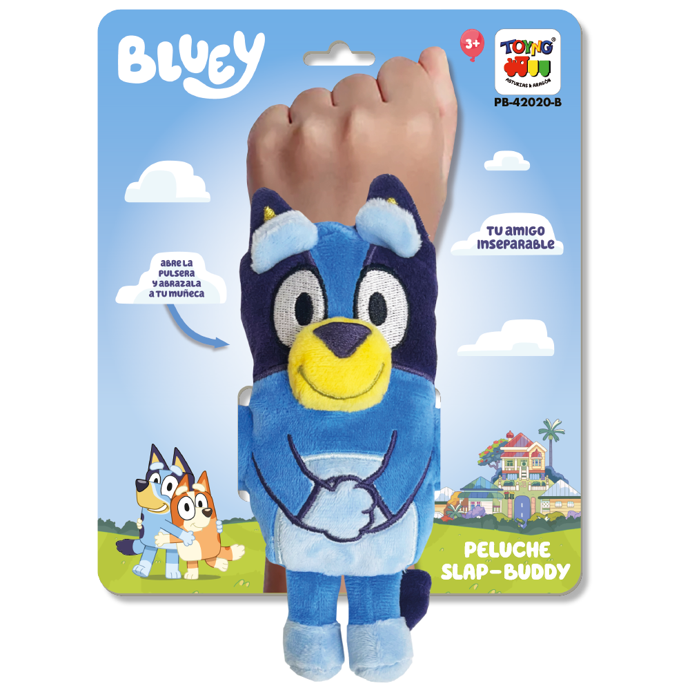 Peluche Slap Buddy 20 Cm Bluey
