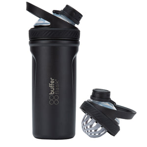 Vaso Shaker Proteina Termico Malibu Negro