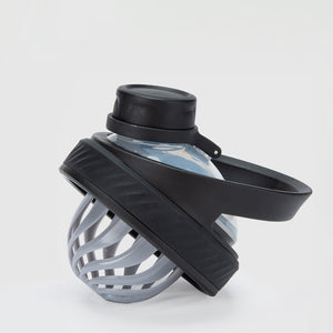 Vaso Shaker Proteina Termico Malibu Negro