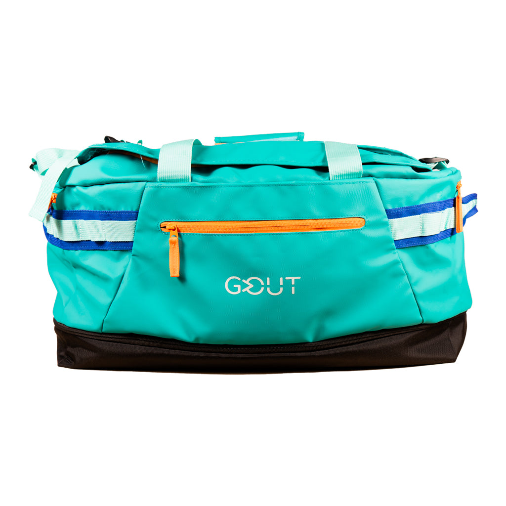 Bolso / Mochila XL Viaje. Resistente al Agua. 50L. tirantes tipo Mochila ó Bolso. Gout
