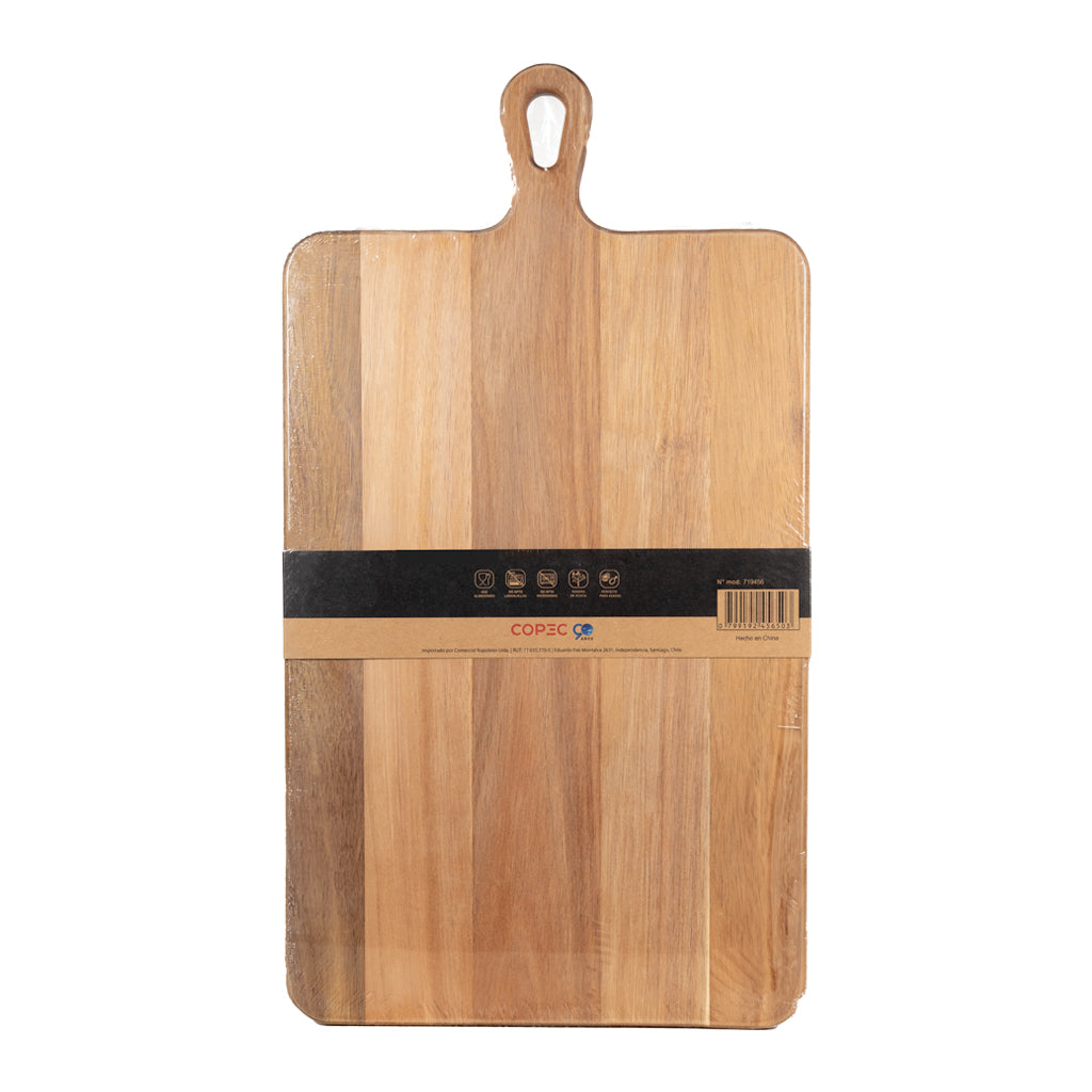Tabla Madera Acacia Con Mango