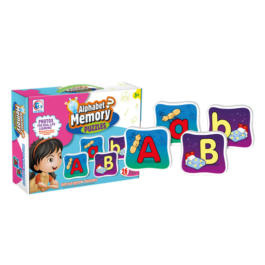 Juego Aprendizaje Memoriza Abecedario Caja Con Asa