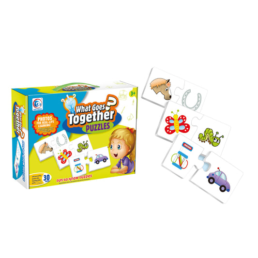 Juego Aprendizaje Asociaciones Caja Con asa