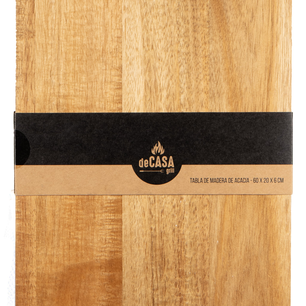 Tabla Madera Acacia Picoteo