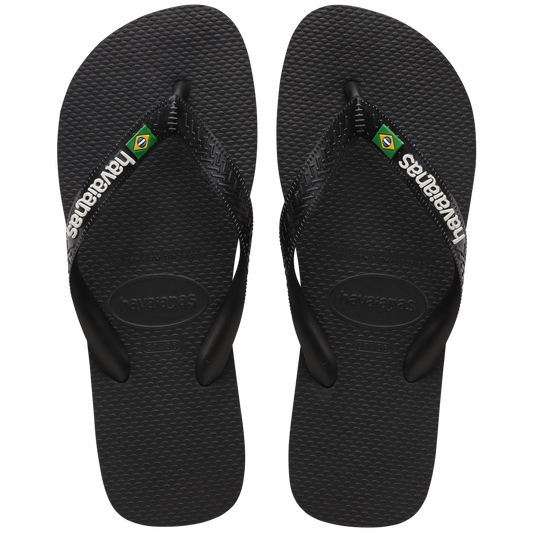Sandalia Mujer Brasil Havaiana Negro