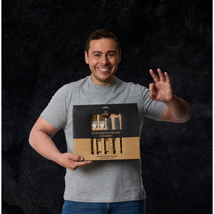 Set 8 Cubiertos Asado (4 Personas) 90 años