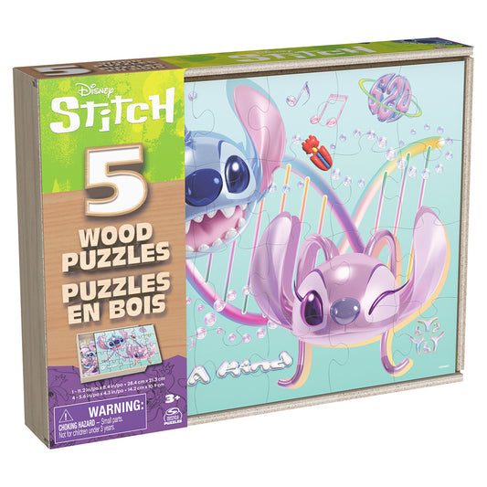 Puzzle Stitch de Madera 5 en 1