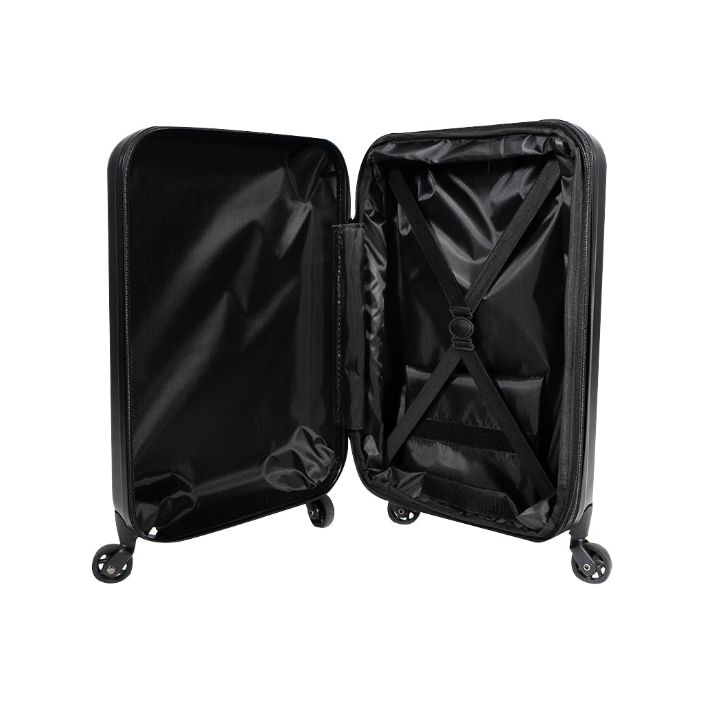 Maleta Cabina. Expandible-Plegable. Ultra Compacta Negra