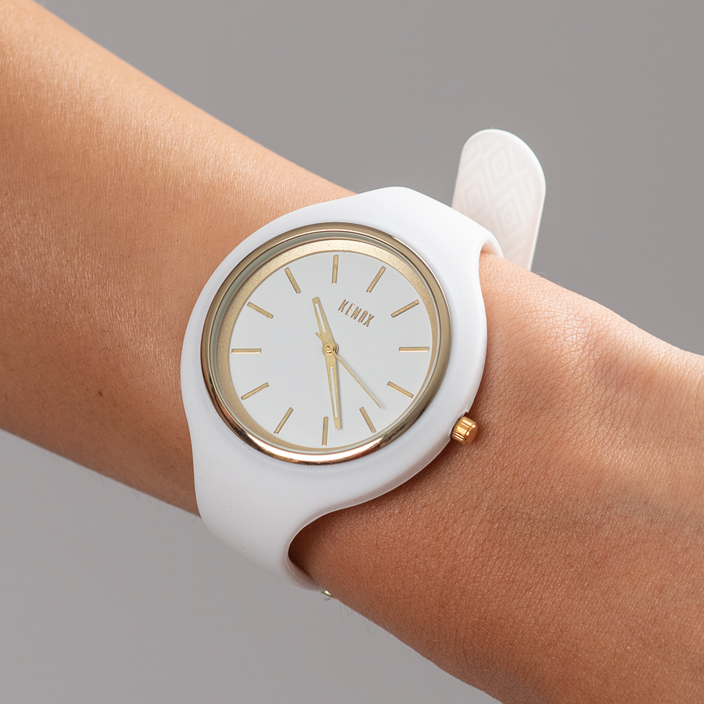 Reloj silicona 1 blanco