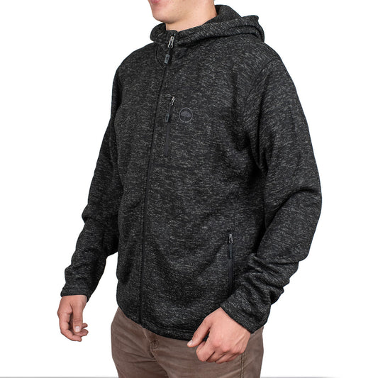 Polerón Llaima Melange Hombre Gris