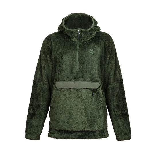 Polar Llaima Sherpa Hoodie Hombre Verde