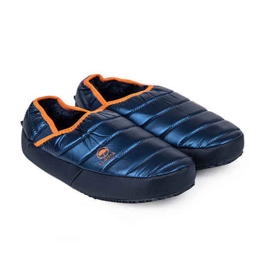Pantufla Llaima Outdoor Acolchada Azul