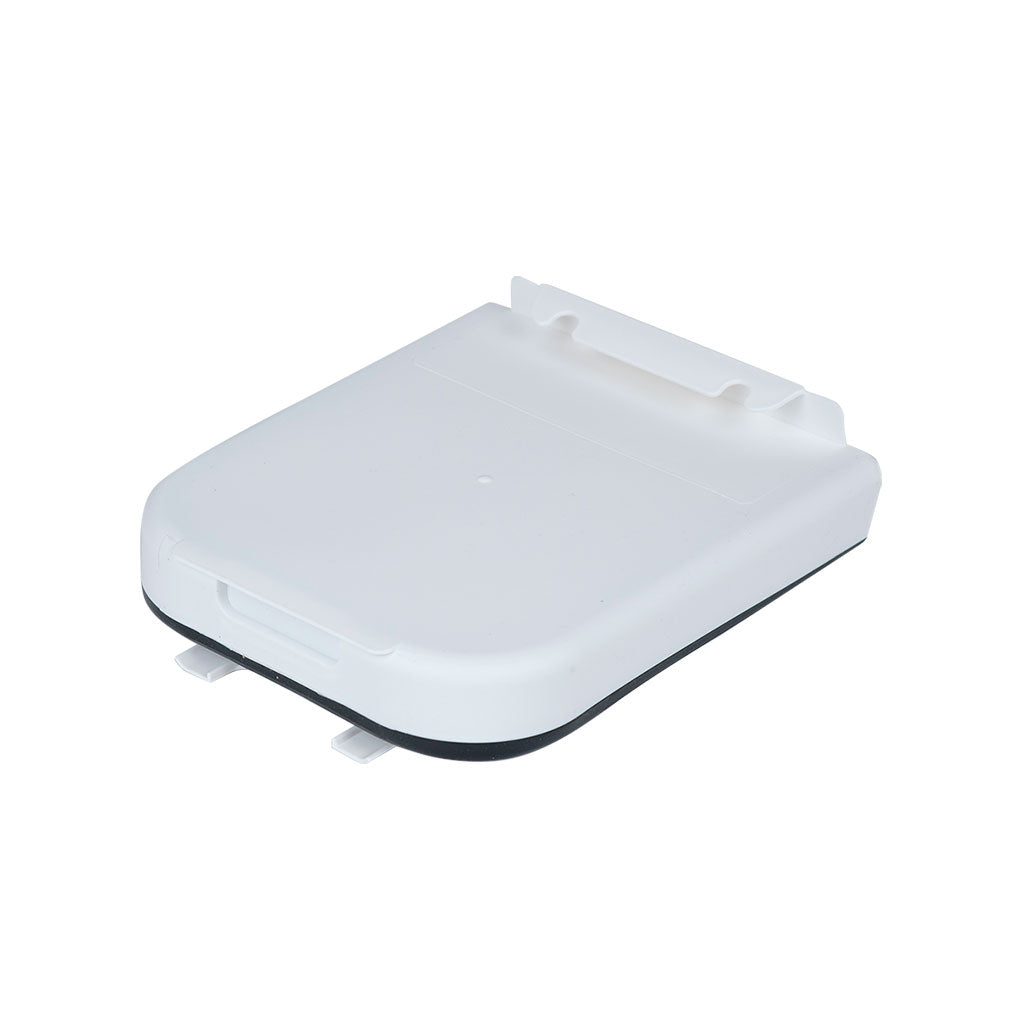 Basurero Plegable Blanco/Negro