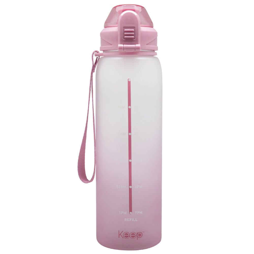 Botella Keep Med Rubber 1L - Lila
