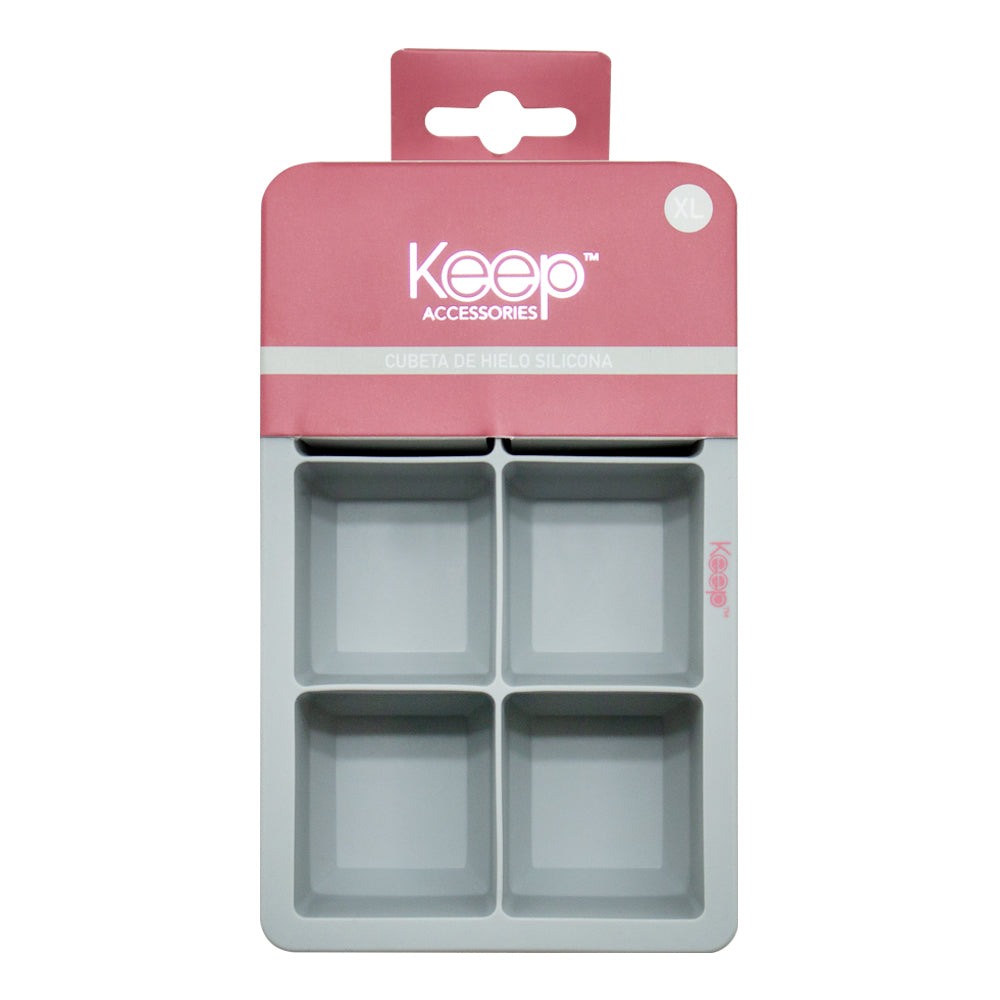 Cubeta Keep De Hielo Silicona