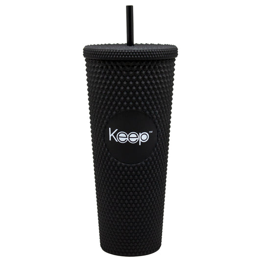 Vaso Keep Tumbler Venti Bombilla - Negro