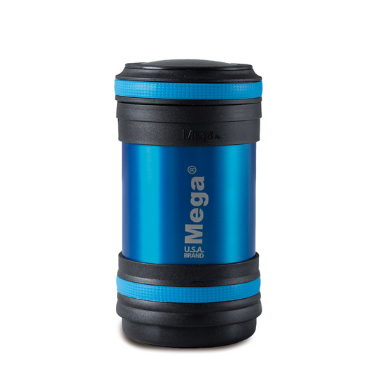 Termo para Comida 0.4 Lts con Cuchara Mega Maxx Azul