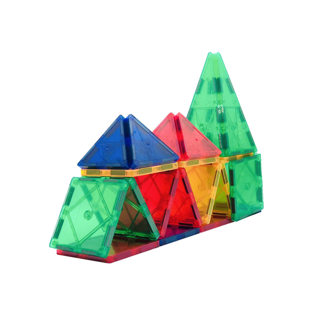 Bloques Magneticos 40 Piezas Colores Y Formas