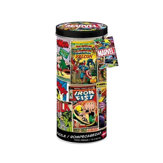 Puzzle 1000 Piezas Tubo 2 Modelos Surtidos Marvel Comic