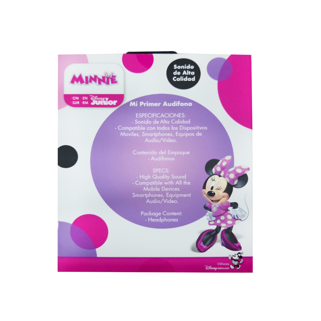 Audífono Disney Minnie My First Headphone