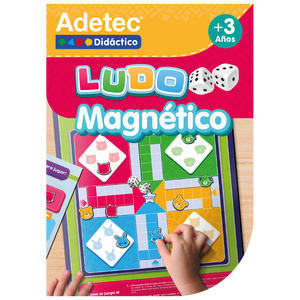 Juego Ludo, Incluye Dados - Láminas Magnéticas Interactivas