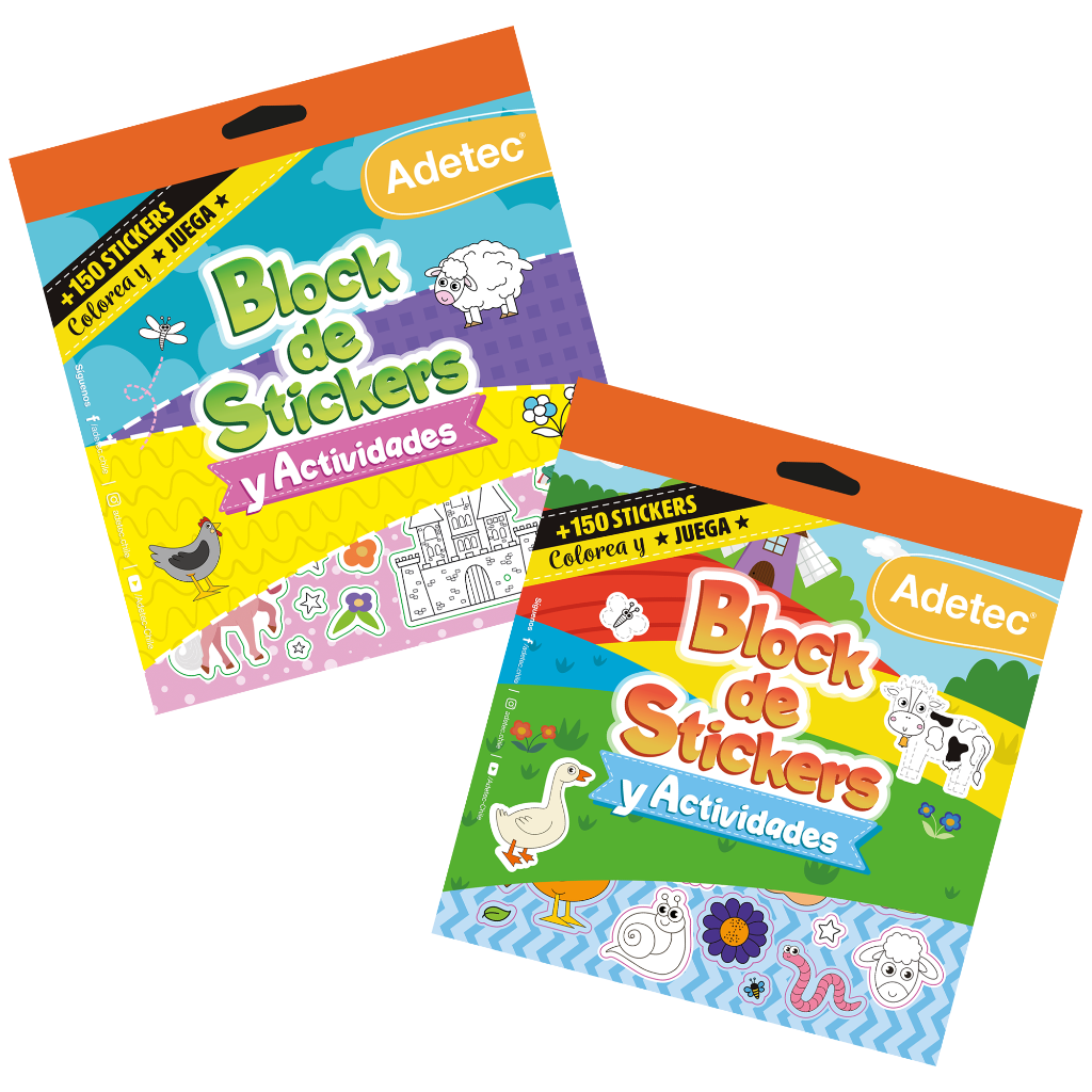 Pintando Y Trazando Coloreables - Block De Stickers Y Actividades