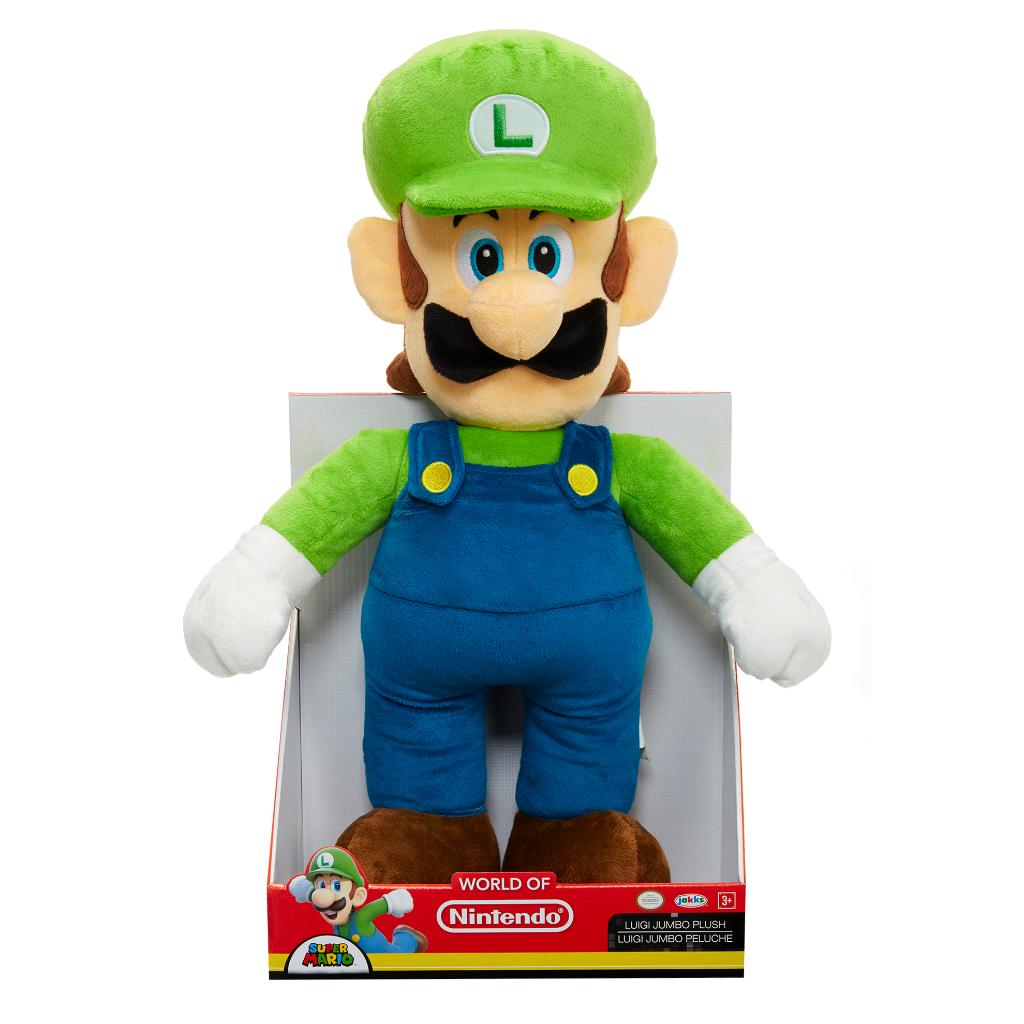 Peluche Luigi Nintendo 50cm ¡El regalo perfecto! Tienda Copec