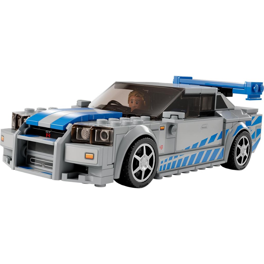 Lego Speed Nissan Skyline Gt-R (R34) De Más Rápido, Más Furioso