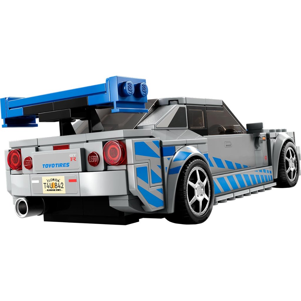 Lego Speed Nissan Skyline Gt-R (R34) De Más Rápido, Más Furioso