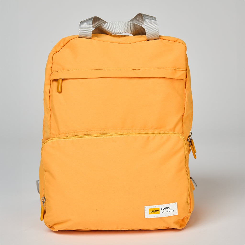 Mochila Plegable Mostaza