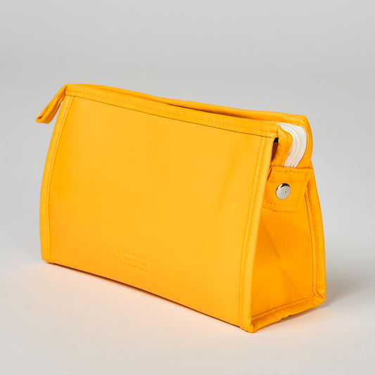 Cosmetiquero Bicolor Mediano Mostaza