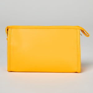 Cosmetiquero Bicolor Mediano Mostaza