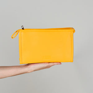 Cosmetiquero Bicolor Mediano Mostaza