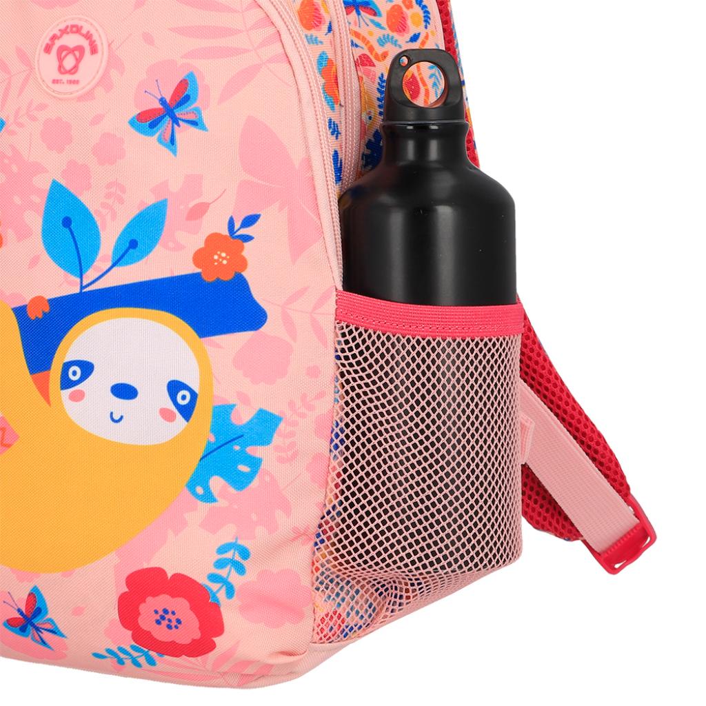 Mochila Saxoline Homeschool 13Lt Jungla Rosada