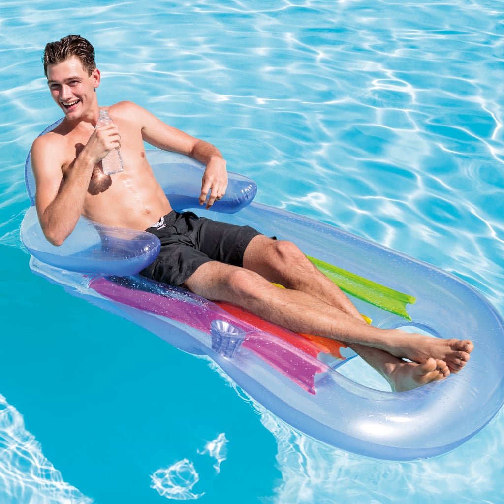 Colchoneta Sillón Inflable Intex King Kool Lounges, Colores Surtidos