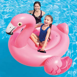 Flotador Flamenco Gigante Inflable Intex 142 X 137 X 97 Cm