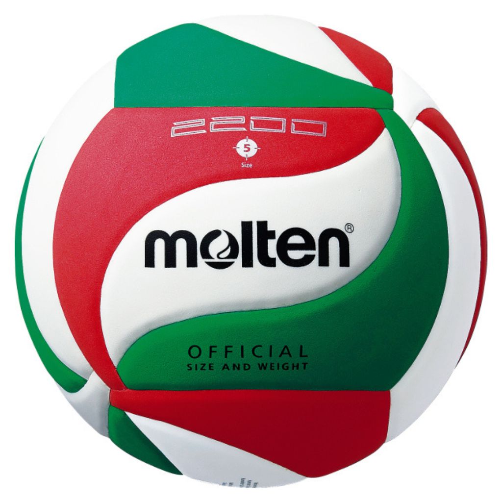 Balón Voleibol Molten V5M 2200 Blanco/Tricolor