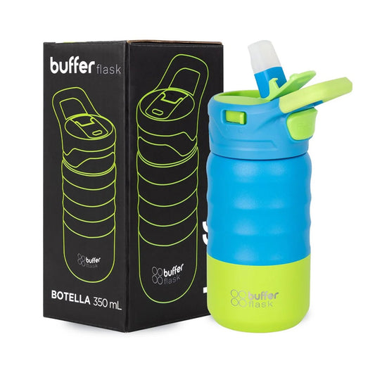 Botella Agua Térmica Kids Buffer 350ml Azul
