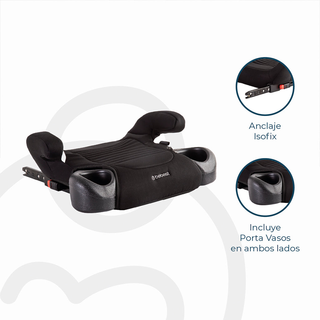 Alzador Isofix Negro Bebesit